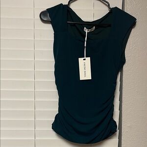 Fresh Soul Deep Teal Blouse